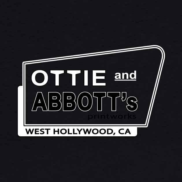 Ottie and Abbott's printworks logo by Ottie and Abbotts